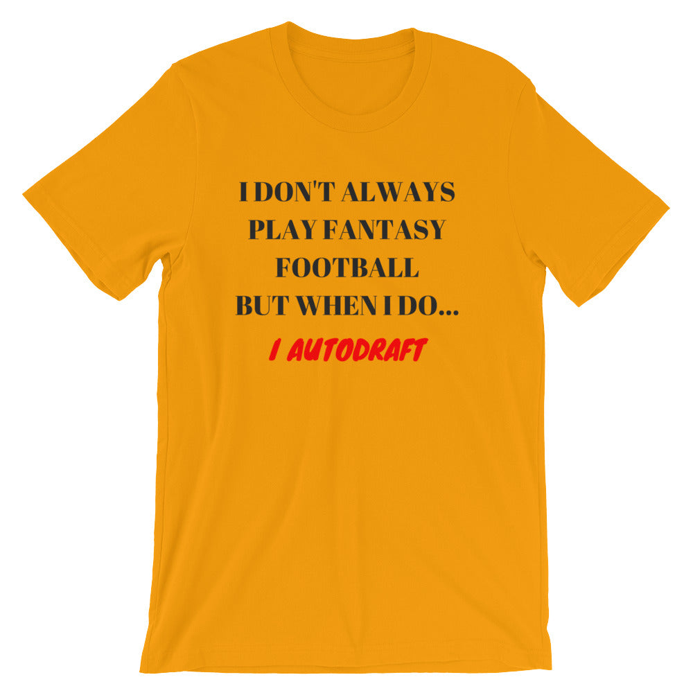 Fantasy Football Auto Draft T-Shirt