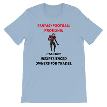 Fantasy Football Profiling: Short-Sleeve Unisex T-Shirt