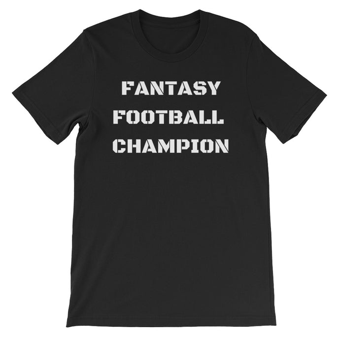 Fantasy Football Champion Short-Sleeve Unisex T-Shirt