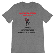 Fantasy Football Profiling: Short-Sleeve Unisex T-Shirt