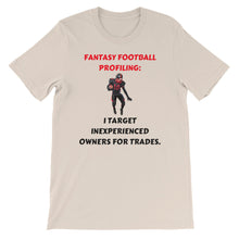 Fantasy Football Profiling: Short-Sleeve Unisex T-Shirt